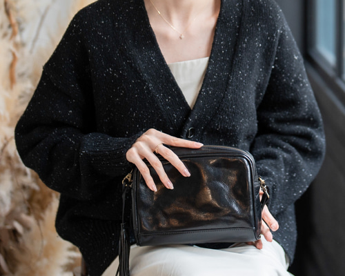 在庫限りのビッグセール】ショルダーバッグ 本革 レザー バッグ