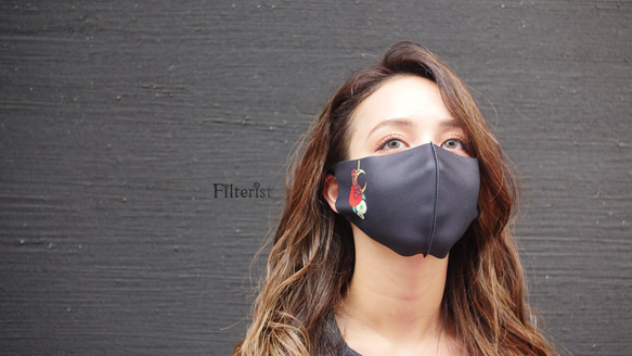 オリジナルマスク「威嚇」-Moon,Ladybug and Dahlia- 人気・おすすめ｜売れ筋商品・話題商品におすすめ コスパ重視 安心配送 国内発送・正規流通商品