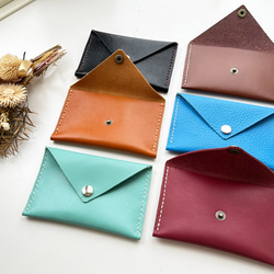 【レザークラフトキット】レザーカードケースキット 2枚目の画像