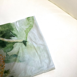 【受注生産】極楽鳥花　レディースパジャマボトム　ロングタイプ 5枚目の画像