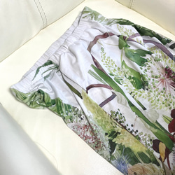 【受注生産】極楽鳥花　レディースパジャマボトム　ロングタイプ 4枚目の画像