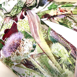 【受注生産】極楽鳥花　レディースパジャマボトム　ロングタイプ 9枚目の画像