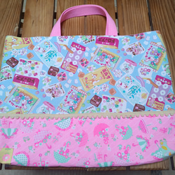 入園入学準備ピンクスpinks　手提げ　レッスンバック　女の子 入園入学準備 ピンクス pinks 手提げ レッスンバック 女の子 絵本袋 花