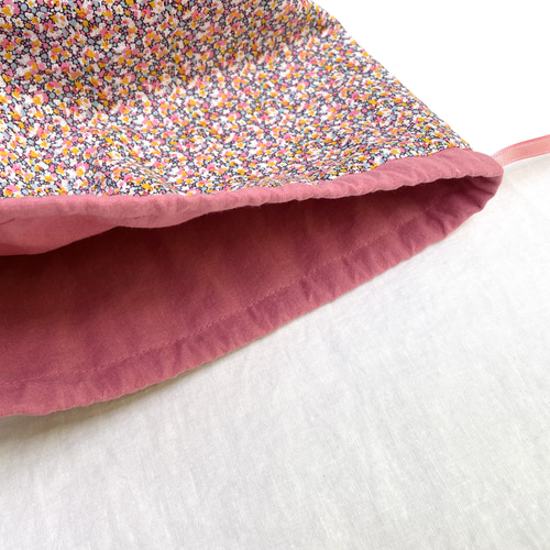 リバティ 巾着 お弁当袋 お弁当巾着 / ペッパー 選べるサイズ 弁当袋