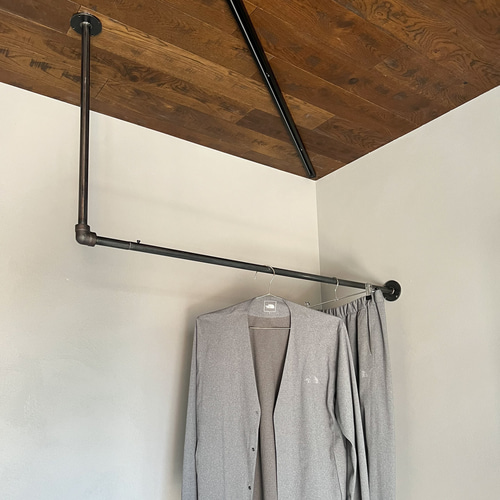 送料無料／[Hanger Pipe L]ハンガーパイプ サイズ選択可能 収納 洗濯