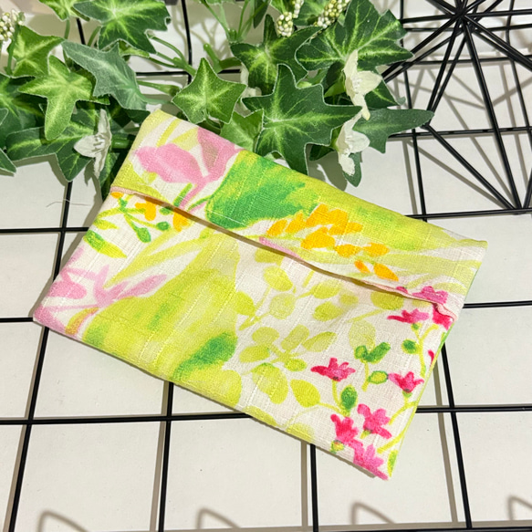 北欧柄快適天然素材☆保冷剤入れ2点セット☆保冷剤カバー綿100%&ダブルガーゼ☆保冷剤ケース 4枚目の画像