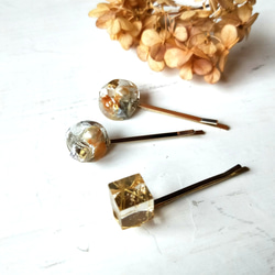 Mixed media Hair pin set ⅰ 1枚目の画像