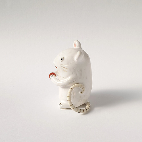 ヘレンド　干支置物・ねずみ（ブルー） ヘレンド 干支置物・ねずみ（ブルー）