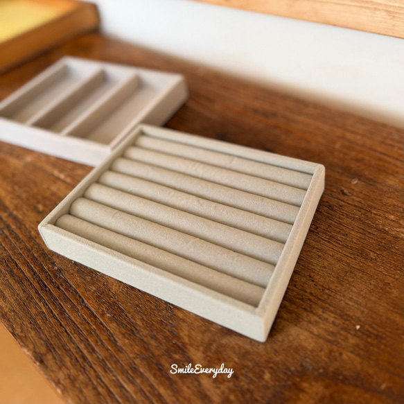 中の見えるアクセサリー収納　小物収納　ジュエリーボックス 12枚目の画像