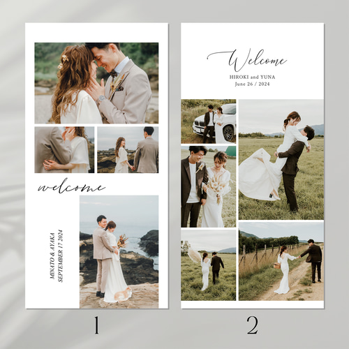 タペストリー 90×180 [PICTURE90] / 写真入り / 結婚式
