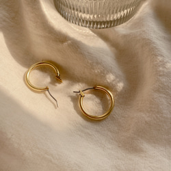 普普金-黃銅耳環 第2張的照片
