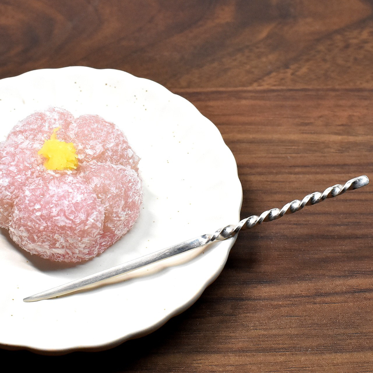 ツイスト 銀の菓子切り（楊枝）