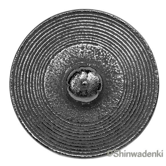 南部鉄器 鉄瓶 糸目（黒）1.5L 内面漆焼付・酸化被膜仕上 日本製 ガス・IH対応 4枚目の画像