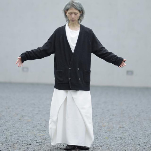 ＼半額SALE／ 白 ホワイト 綺麗目 カーディガン Albino アルビーノ トップス