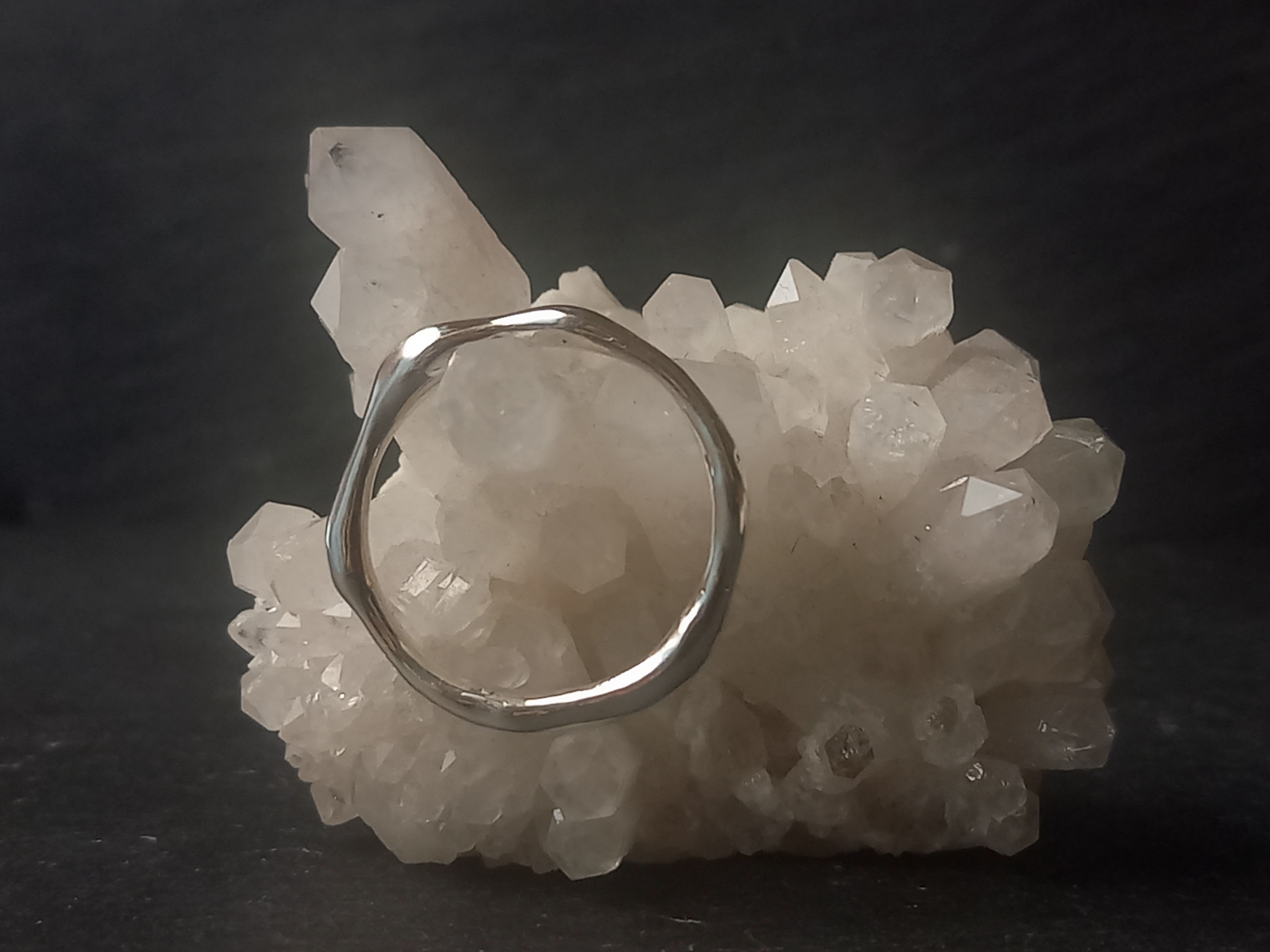 Utoka ☆ silver     穏やかな波 リング  (マット仕上げ)