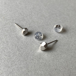 【Pt900】Reflect: Pierced Earrings 第2張的照片