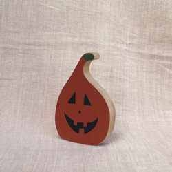 【送料無料】ハロウィン 飾り かぼちゃ Ｌサイズ カラー ペイント パンプキン オブジェ ジャンク レトロ 雑貨 置物 7枚目の画像