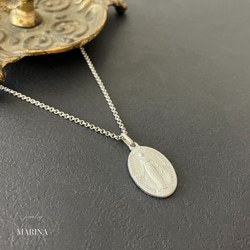 フランス奇跡のメダイのネックレス - silver chain #2 3枚目の画像