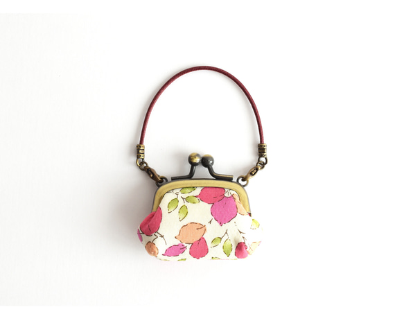 Tiny frame handbag - Leafy Season / Red [411] 第1張的照片