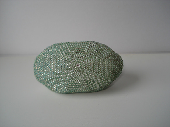 Beaded Purse --Ice Green-- (S) 3枚目の画像