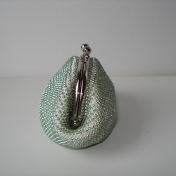 Beaded Purse --Ice Green-- (S) 2枚目の画像