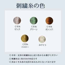 子供の絵 ハンカチ 刺繍 子どもの絵オリジナルグッズ プレゼント子どもの絵 ハンドタオル ギフト  pc-towel06 7枚目の画像