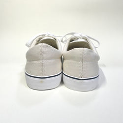 古銅色 x 白色粗邊框和粗條紋甲板鞋（22.0 公分 - 29.0 公分）防水版本。 第5張的照片