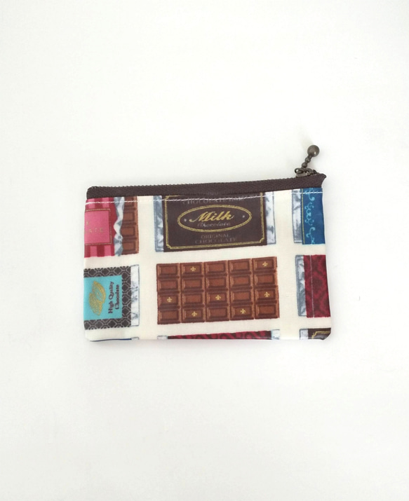 チョコレート柄ラミネートカードケース 3枚目の画像