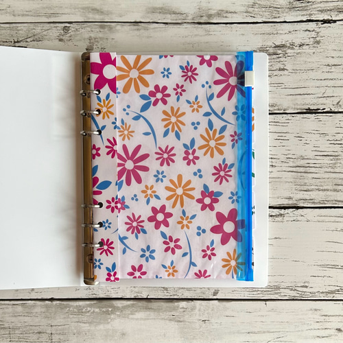 リリページ リフィル A5 インデックス 5山（Flower①） 手帳 Tsukaeru Life 通販