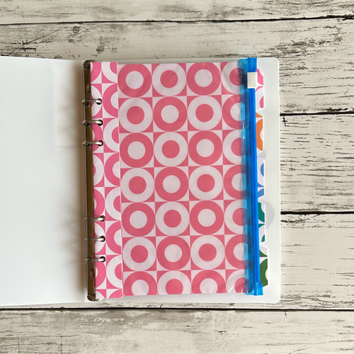 リフィル A5 インデックス 5山（幾何学模様①） 手帳 Tsukaeru Life