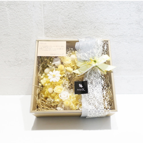 ｸﾞﾘｰﾝｸﾞﾘｰﾝﾘｰｽ BIG SIZE ✿ ﾌﾟﾘｻﾞｰﾌﾞﾄﾞ BOX付き Sasha リース Artist K 