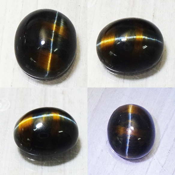 タイガーアイ キャッツアイ　リング【受注製作】 925【20号～30号まで】   atpring151tecats 4枚目の画像