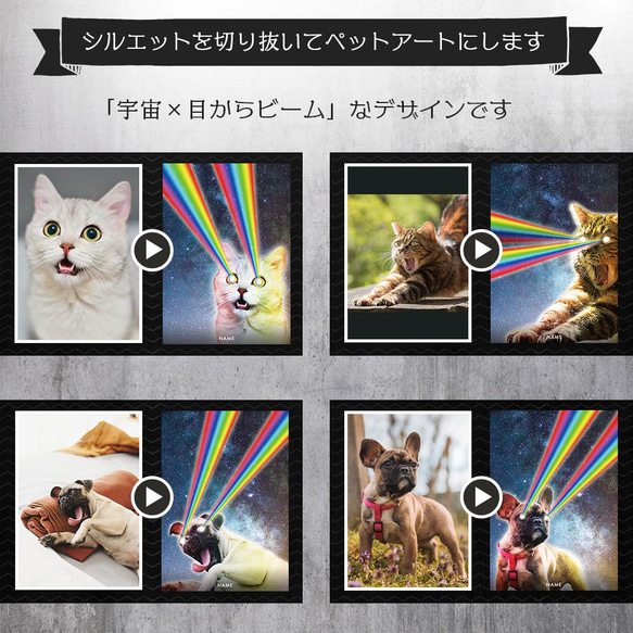 【数量限定】うちの子 オーダーメイド⑬ ■A4 送料無料 額縁付き■ PetArt810 2枚目の画像
