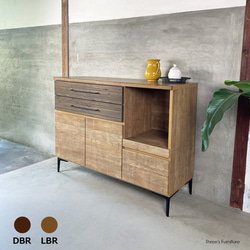 麦穂のカントリーキャビネット チェスト・キャビネット putto 通販