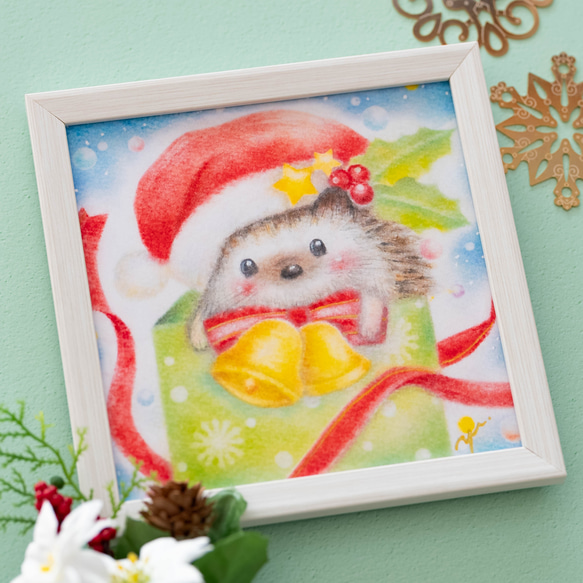送料無料｜【複製画】「メリークリスマス！プレゼントは僕だよ