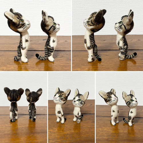 オーダーメイド 受注制作】愛猫で「見上げるネコ。」のオーダーをお