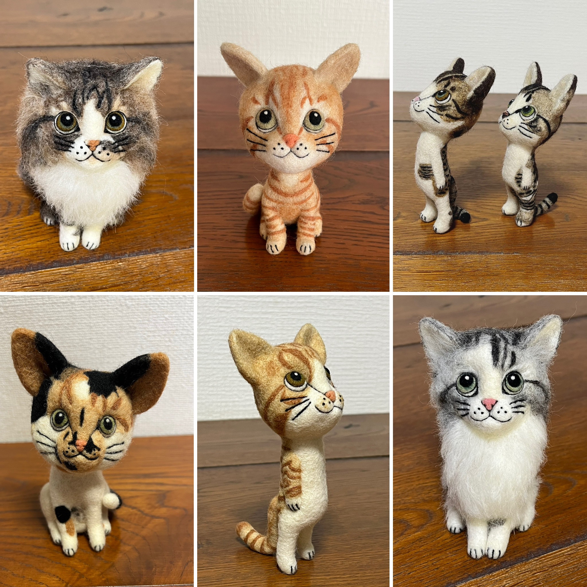 オーダーメイド 受注制作】愛猫で「見上げるネコ。」のオーダーをお