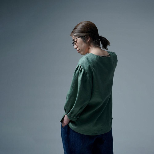 wafu リネントップス プレミアム】Linen Top wafu史上最高の上質リネン トップス