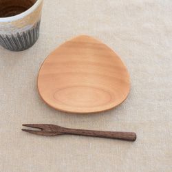くり菓子皿とフォークのセット・秋の福袋 1枚目の画像