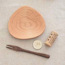 くり菓子皿とフォークのセット・秋の福袋 6枚目の画像