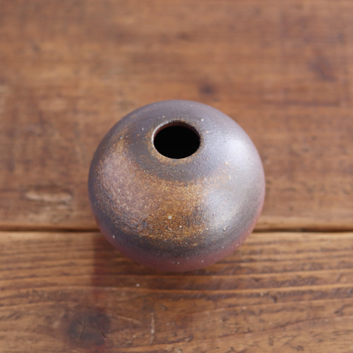 今成研二 備前焼 窯変大花入 高さ48cm 花器 置物 フラワーベース 花瓶