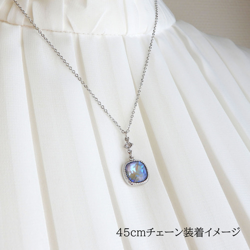 ラベンダーディライト｜ころんとしたスクエア高品質クリスタル