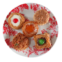 【宝石のようなレトロな雰囲気のクッキー】ロシアケーキ10個入り【ノスタルジックな時間を…】 1枚目の画像