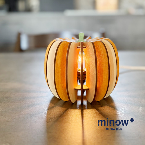 カボチャかごペンダントライト インテリア照明 和風 ウッドアート