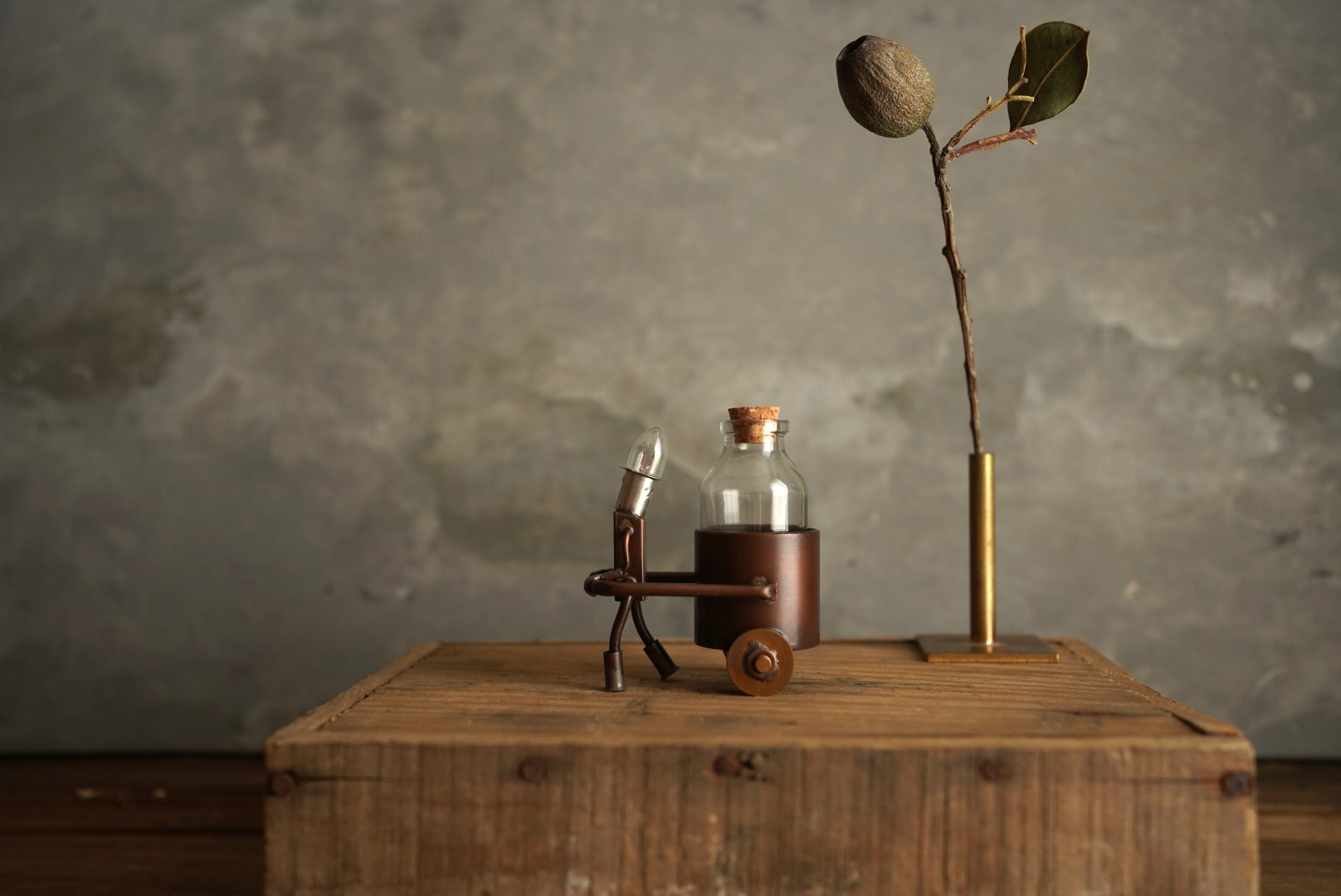 「porter」ガラスの小瓶付き