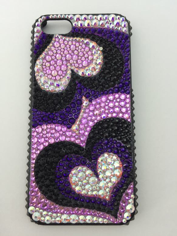 フルデコレーション✿オーダーメイド✿スマホケース✿デコアート✿全機種対応 7枚目の画像