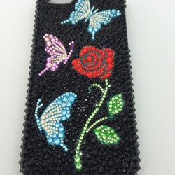 フルデコレーション✿オーダーメイド✿スマホケース✿デコアート✿全機種対応 4枚目の画像