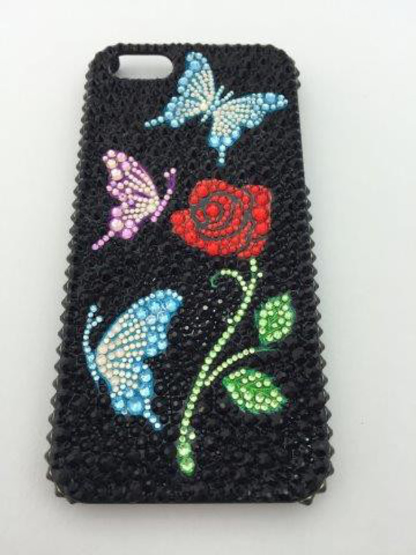 フルデコレーション✿オーダーメイド✿スマホケース✿デコアート✿全機種対応 4枚目の画像