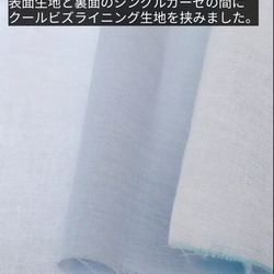 （15）【夏マスク】桜吹雪のプリーツマスク （ふつうサイズ） 5枚目の画像