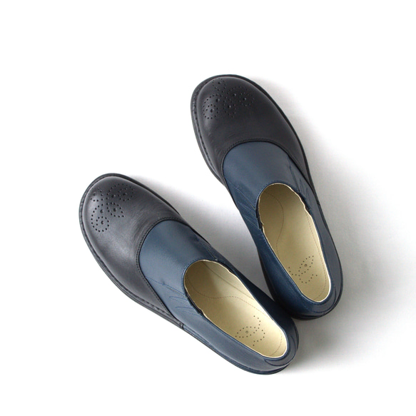 《P》オーダーメイドの革靴 毎日履きたい心地良さ 自分好みに選べる楽しさ  サイドゴアスリッポンP-6 4枚目の画像